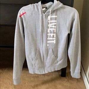 LVFT zip up hoodie